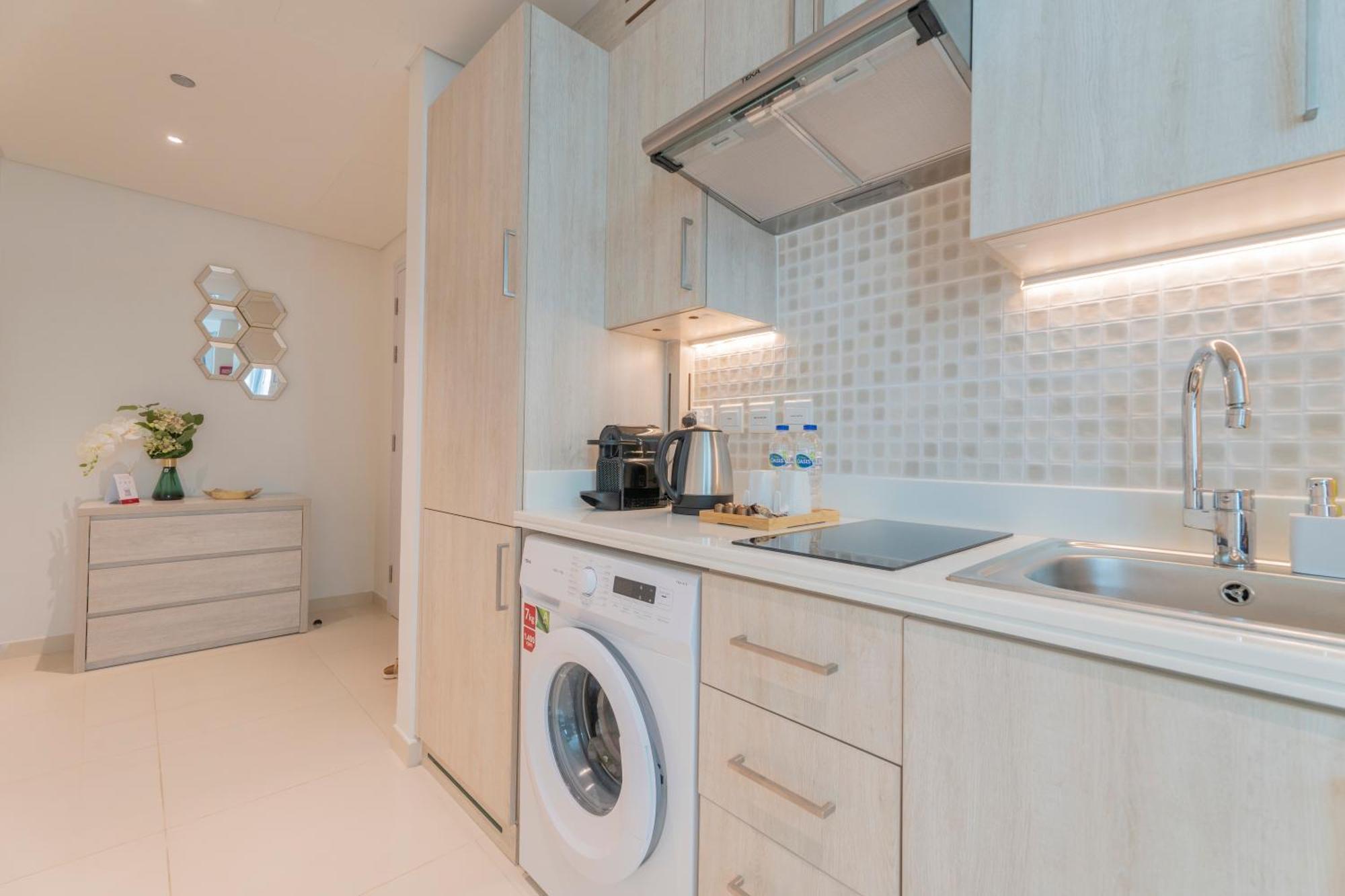Studio With Private Beach Access At Palm Jumeirah Dubai Exterior foto